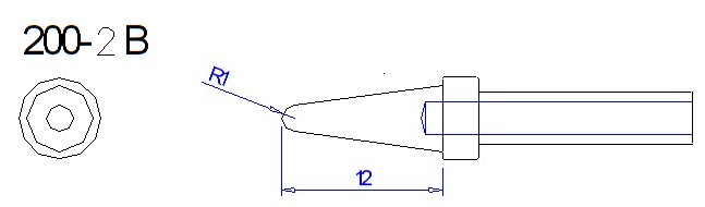 200-2B Soldering Tip