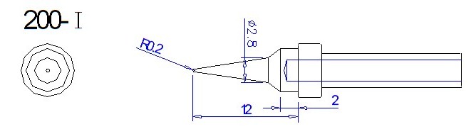 200-I Soldering Tip