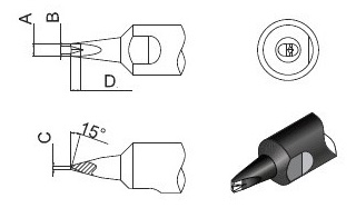 Quick 911G soldering tip